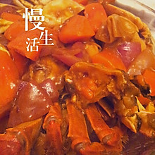 家常咖喱蟹
