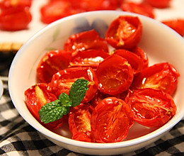 春季美容小零食——小番茄干的做法