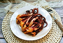 #肉食者联盟#奥尔良烤章鱼脚的做法