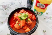 #葱伴侣豆瓣酱能蘸善炒#韩式辣炖鸡块的做法