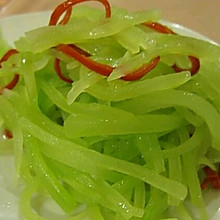 生拌莴笋丝