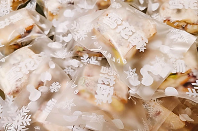 平底锅做【开心果雪花酥】