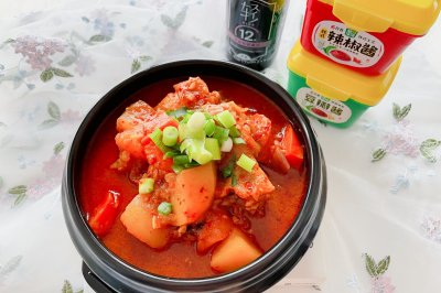 韩式辣炖鸡块
