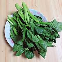 蚝油香菇菜心#李锦记旧庄蚝油鲜蚝鲜煮#的做法图解1