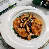 #万物皆可搭#肉面筋炒香菇的做法图解15