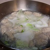 豆腐肉丸汤的做法图解4