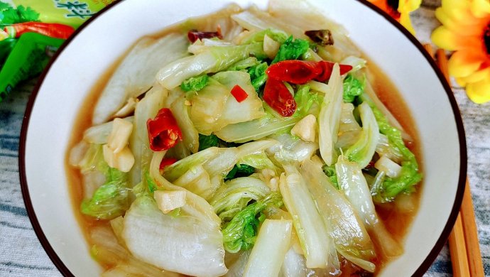 零基础酸辣白菜，开胃下饭