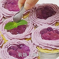 蛋挞的神仙吃法 | 梦幻紫薯奶油挞的做法图解17