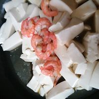 #儿童美食#美味虾仁豆腐的做法图解4
