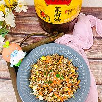 #向往的生活 就是外婆乡#虾皮蛋炒饭的做法图解9