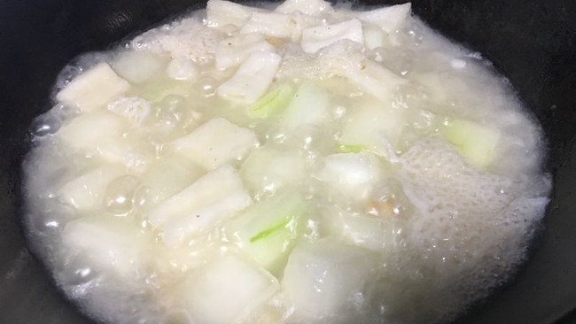 冬瓜竹荪干贝汤的做法