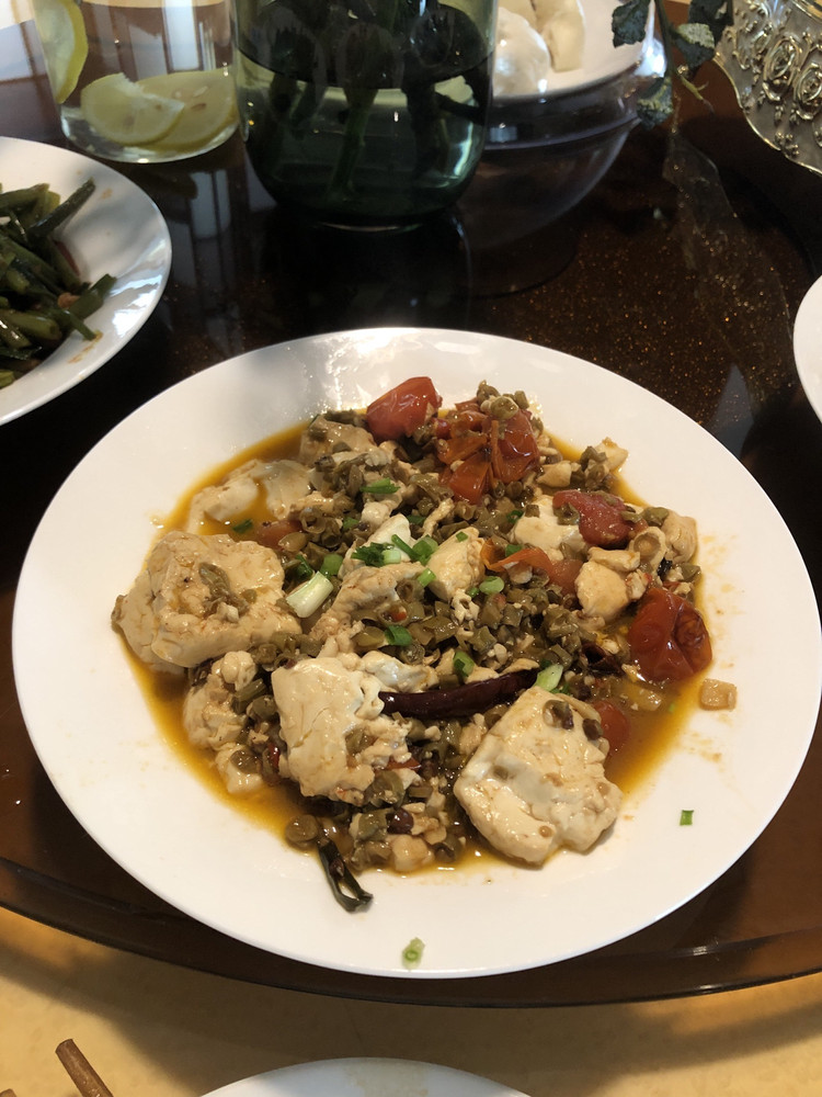 焖豆腐的做法