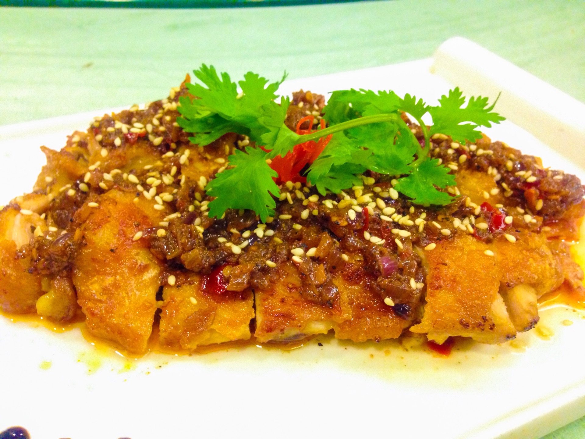 BBQ煎鸡腿