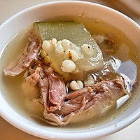 冬瓜薏米老鸭汤#以美食的名义说爱她#的做法图解7