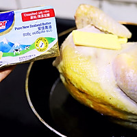 迷迭香鸡枞菌填馅烤鸡的做法图解15