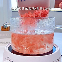 秋冬简单小甜品 | 红蜜柚啫喱果冻的做法图解2