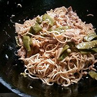 五花肉豆角焖面的做法图解13