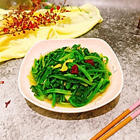 #硬核菜谱制作人#清炒油麦菜的做法图解7
