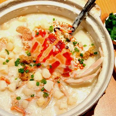 海鲜粥/清蒸蟹