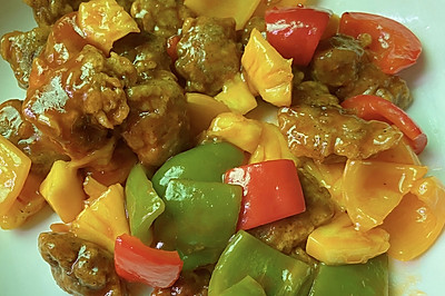 菠萝咕噜肉