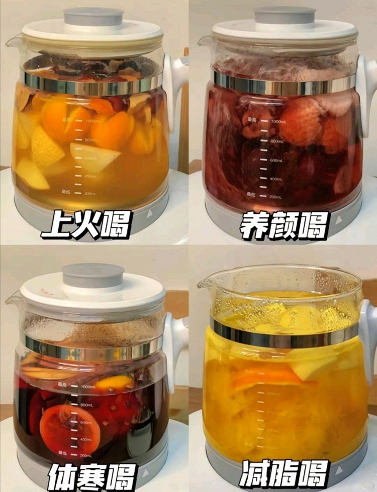 四款养生水果茶的做法