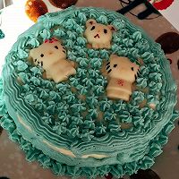 六寸戚风蛋糕的做法图解3