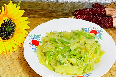 芹菜炒土豆丝