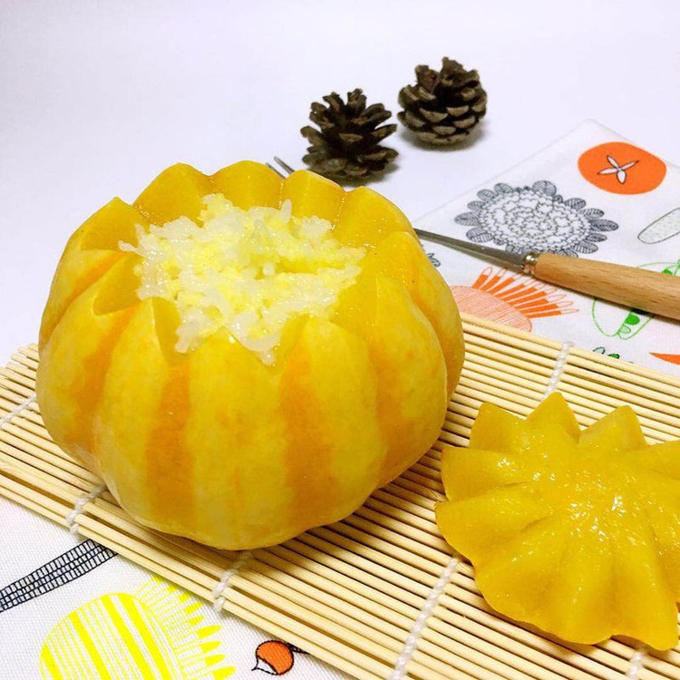 南瓜小米饭的做法