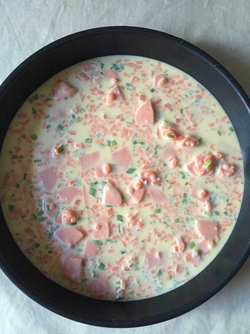 随意鸡蛋饼～烤箱版的做法图解1