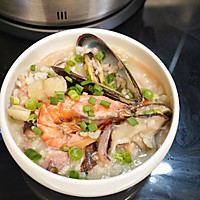 #浓情端午 粽粽有赏#生滚海鲜粥的做法图解12