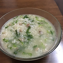 芥菜瘦肉粥