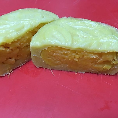 无油无糖地瓜月饼