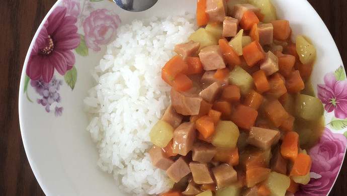，快手咖喱饭