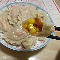 鸡肉饺子和素菜玉米饺子的做法图解11