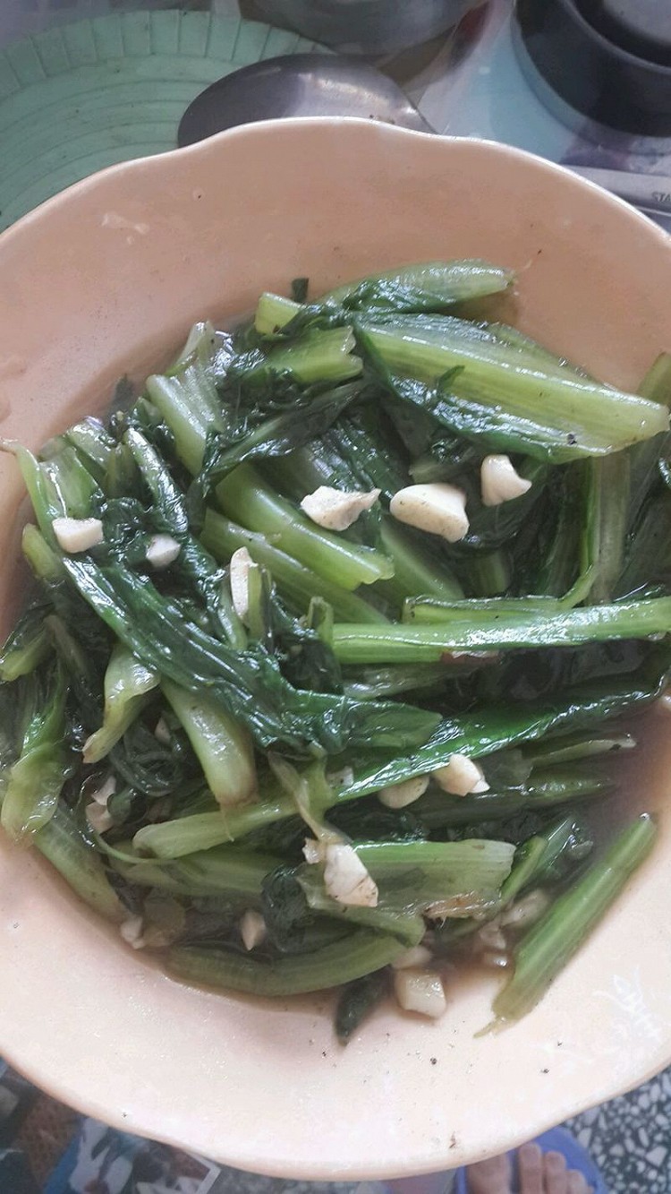 蒜蓉油麦菜的做法