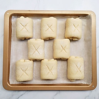 日式牛奶面包卷的做法图解13