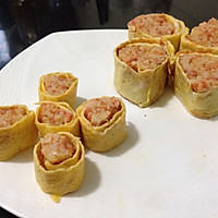平底锅做【什锦鸡蛋饭卷】的做法图解10
