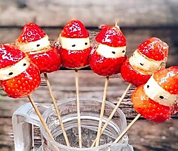 超可爱的草莓糖葫芦的做法