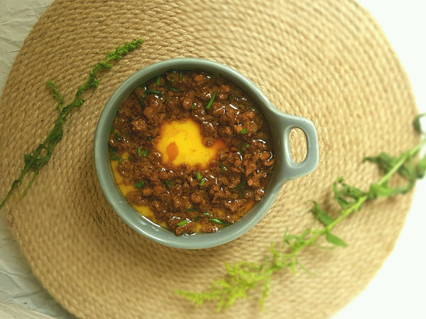 肉沫蒸蛋羹
