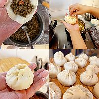 外婆菜肉末包子的做法图解5