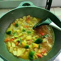 咖喱鸡盖饭的做法图解6