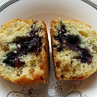 麦芬夹心蛋糕--蓝莓酱的做法图解9