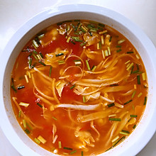 消暑消食|中式番茄菌菇汤