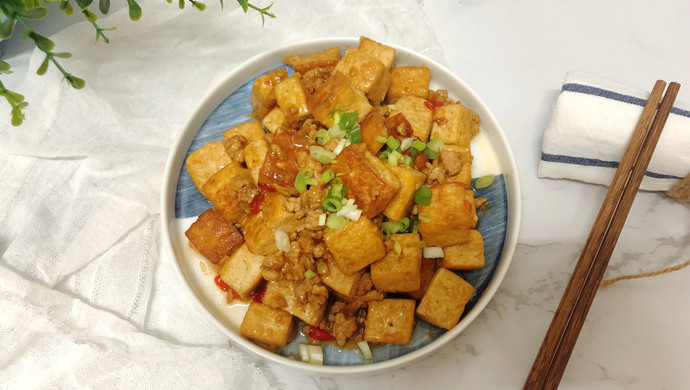 家常红烧豆腐