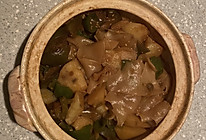 炖茄子烩面的做法