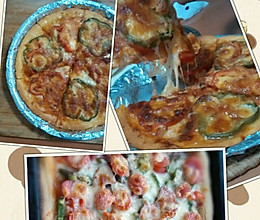 培根烤肠披萨的做法