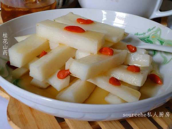 广东年夜饭必备桂花山药