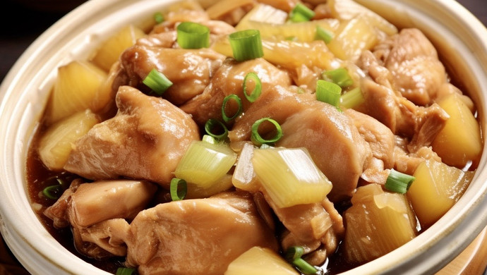 鸡腿肉鲜嫩多汁，清甜软烂的冬瓜吸满了汤汁比肉都好吃！！