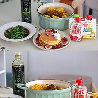 玉米排骨煲 | 奶香松饼 | 清炒鸡毛菜－给家人的国庆大餐的做法图解13