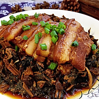 电压力锅版的梅菜扣肉#豆果魔兽季联盟#的做法图解10